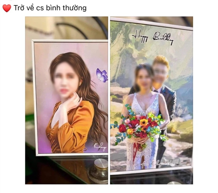 N.H.K đăng ảnh hai vợ chồng kèm caption: 'Trở về cuộc sống bình thường'.