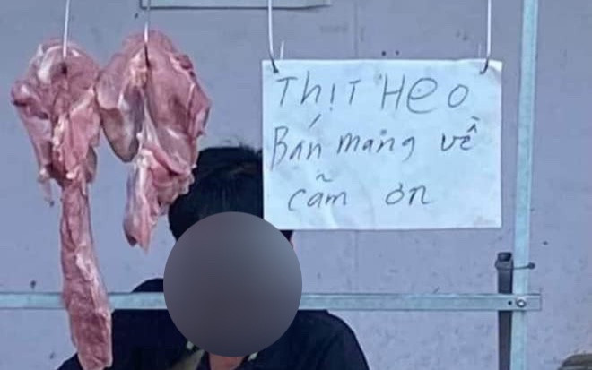 Quầy thịt sống treo biển 'bán mang về' khiến dân mạng ngớ người Ảnh 2