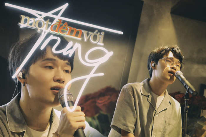 Quang Trung trong đêm nhạc Một đêm với Trung