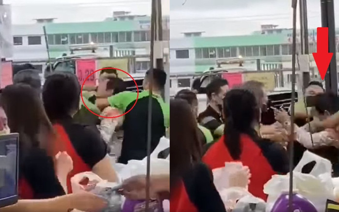 Người đàn ông say xỉn ngoan cố không đeo khẩu trang làm náo loạn siêu thị Ảnh 2