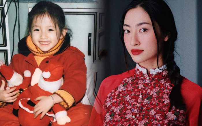 Lương Thùy Linh tung ảnh thời bé, Mai Phương Thúy cũng phải khen: Khoai chất lượng Ảnh 2