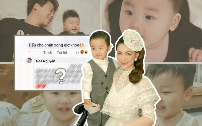 Bị mỉa mai 'giấu chán xong giờ khoe' con trai, Hòa Miny khéo léo đáp trả đầy logic Ảnh 2