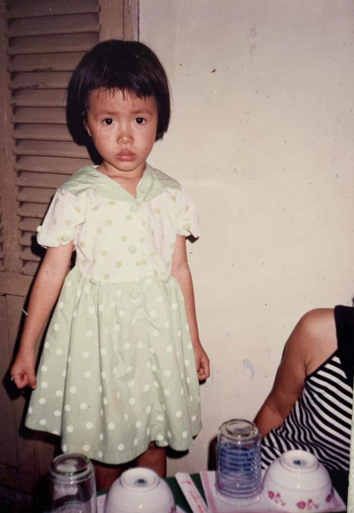 Các đường nét ngây ngô, đáng yêu thuở bé...