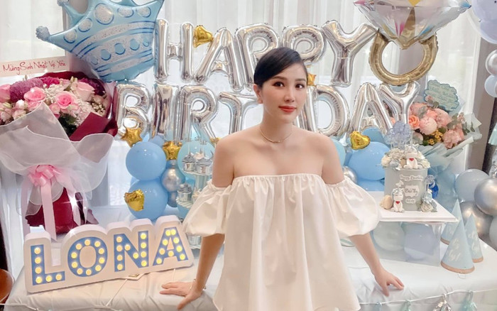 Bảo Thy khoe ảnh được chồng đại gia tổ chức sinh nhật, nhưng dân tình chỉ 'săm soi' vòng 2 của cô Ảnh 2