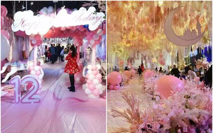 Mẹ tổ chức sinh nhật 12 tuổi cho con gái: Đặt 18 bàn tiệc ở khách sạn 5 sao, 7 nhiếp ảnh gia tác nghiệp Ảnh 2