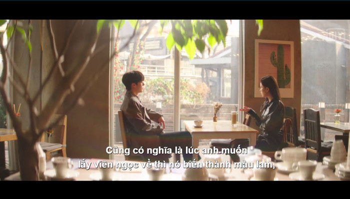 Viên ngọc trong người Lee Dam đã chuyển thành màu xanh khiến Shin Woo Yeo lo lắng