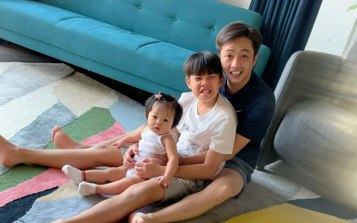 Ở nhà tránh dịch, Đàm Thu Trang than thở vì phải trông nom tận '3 đứa trẻ' Ảnh 2