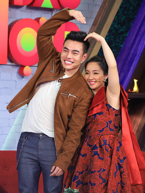 Lê Dương Bảo Lâm và vợ Quỳnh Quỳnh