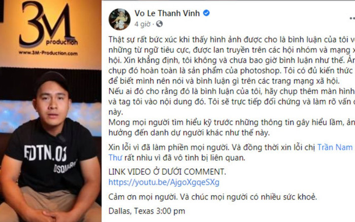 Trước nghi vấn chửi khán giả vô ơn, con trai NS Hoài Linh đính chính: 'Đó là sản phẩm của photoshop' Ảnh 2