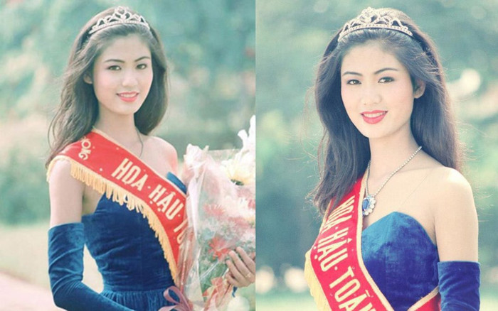 Fan 'khui' lại loạt ảnh Hoa hậu Thu Thủy lúc đăng quang năm HHVN 1994: Nhan sắc kiêu sa khó ai sánh bằng Ảnh 2