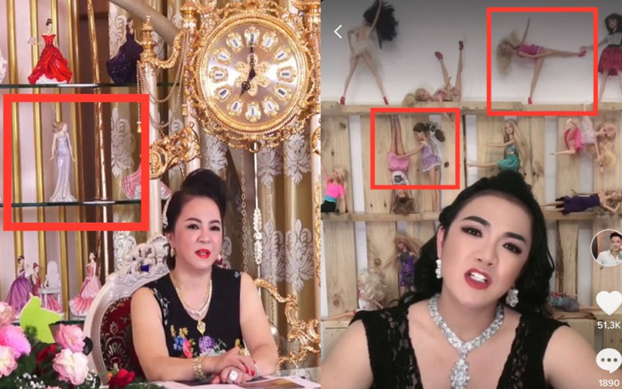 Dân tình cười ngất trước dàn búp bê độc nhất vô nhị của 'cô Phương Hằng pha ke' Ảnh 2