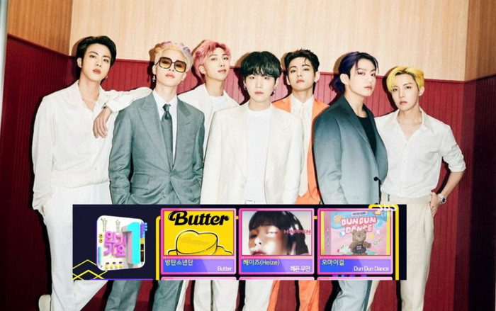 Butter của BTS giành chiến thắng với số điểm kỷ lục chưa từng có trên Inkigayo 2021 Ảnh 2