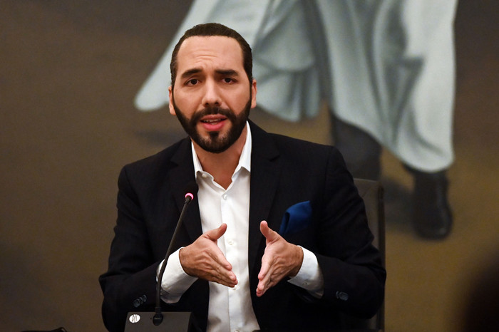 Tổng thống El Salvador, ông Nayib Bukele. (Ảnh: MARVIN RECINOS|Getty Images)