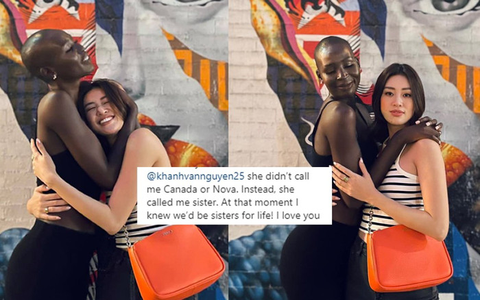 Hoa hậu Canada: 'Ngày đầu tiên gặp Khánh Vân, chúng tôi đã biết mãi mãi là chị em suốt đời' Ảnh 2