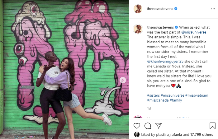Hoa hậu Canada: 'Ngày đầu tiên gặp Khánh Vân, chúng tôi đã biết mãi mãi là chị em suốt đời' Ảnh 3