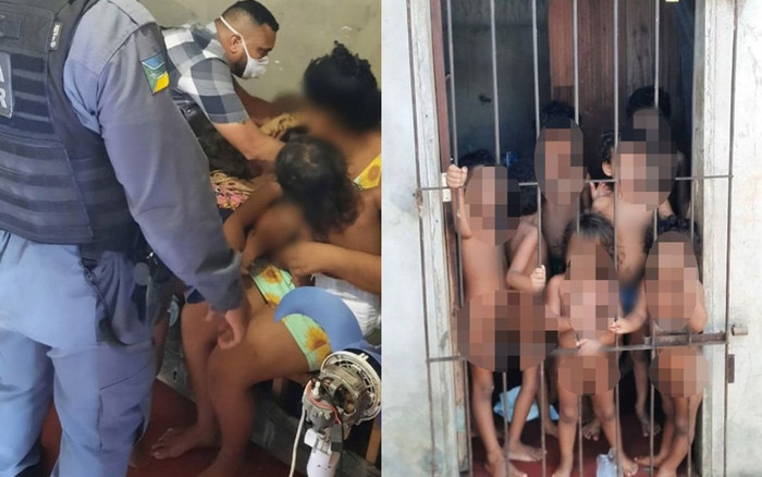 7 đứa trẻ đói khát, không quần áo bị nhốt trong căn nhà nhếch nhác, câu chuyện thật phía sau gây sốc Ảnh 2