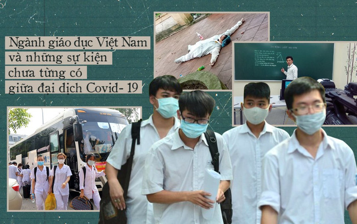 Ngành giáo dục Việt Nam và những sự kiện chưa từng có khi 4 đợt dịch Covid- 19 bùng phát liên tiếp Ảnh 2
