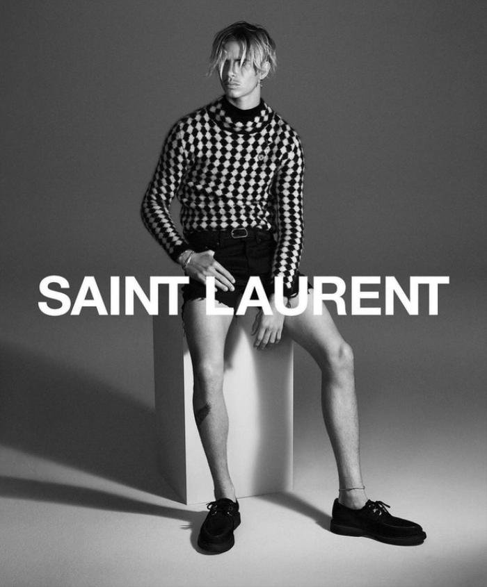 Romeo Beckham là gương mặt đại diện mới của Saint Laurent Ảnh 4