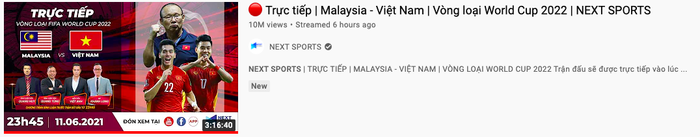 3 triệu người xem đội tuyển Việt Nam hạ gục Malaysia cùng lúc trên YouTube Ảnh 4