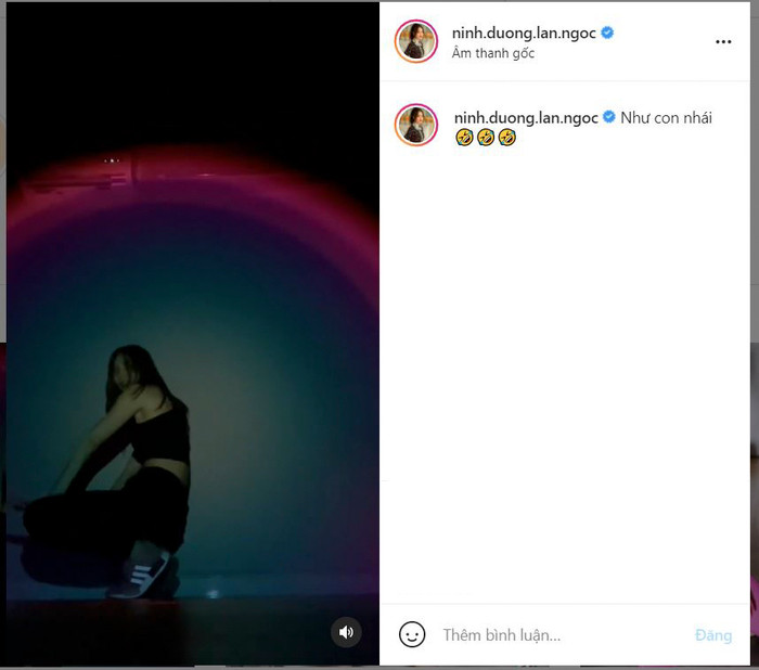 Bài đăng của Lan Ngọc.