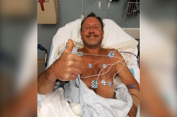 May mắn thay anh Packard không trở thành bữa sáng của con cá.