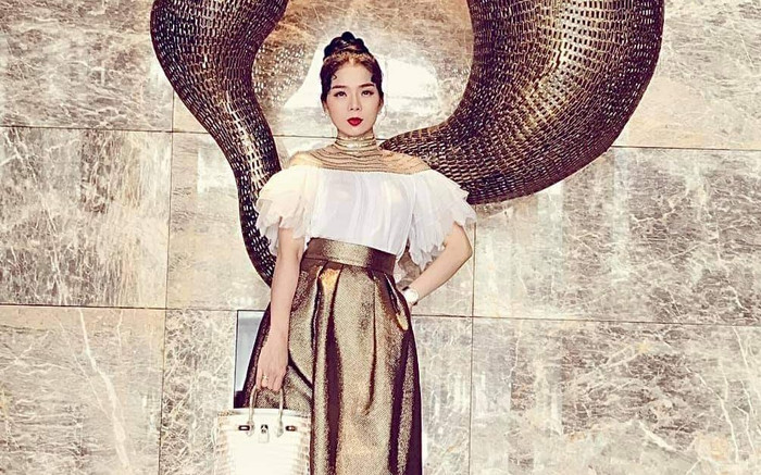 Lệ Quyên có pha lên đồ sai trái: Tổng thể rườm rà, người nhìn lùn một mẩu Ảnh 2