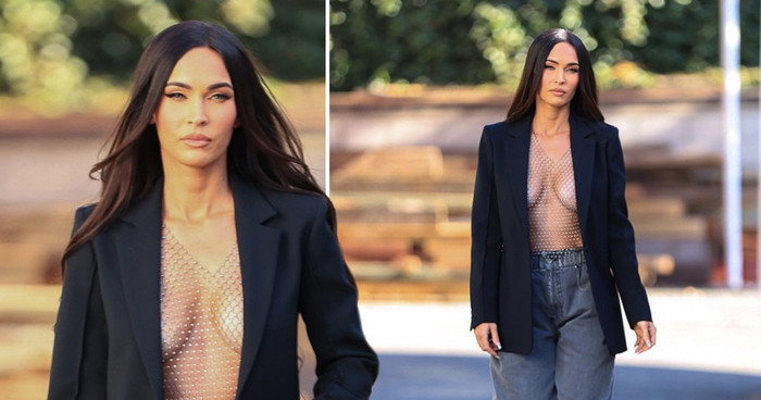 Megan Fox trong trang phục streetstyle gây ấn tượng với khán giả khi rời khỏi studio chụp hình tại Los Angeles, Mỹ vừa qua