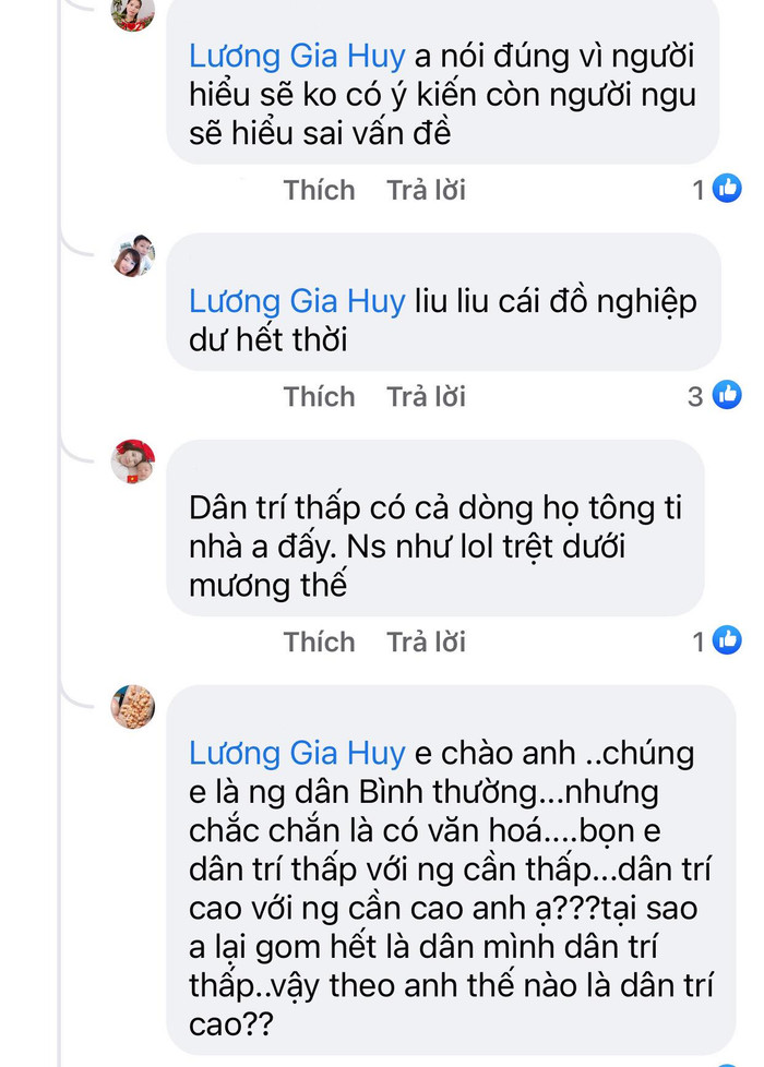 Lương Gia Huy bênh vực vợ chồng Thuỷ Tiên, chê dân trí thấp Ảnh 6