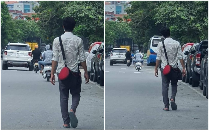 Thanh niên đến xin tiền nhận được cái lắc đầu, tấm lưng ướt sũng mồ hôi đã khiến tài xế thay đổi thái độ Ảnh 2