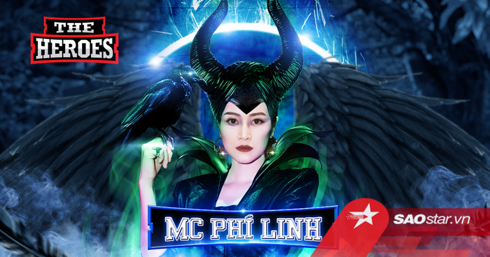 Hiện, Phí Linh đang là nữ MC chính cho chương trình The Heroes 2021.