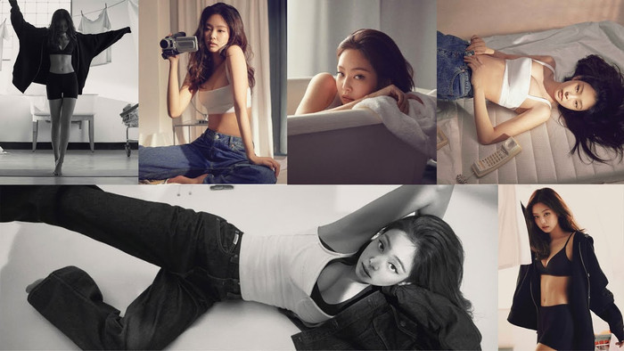Body cực chuẩn của Jennie trong buổi chụp hình gần đây