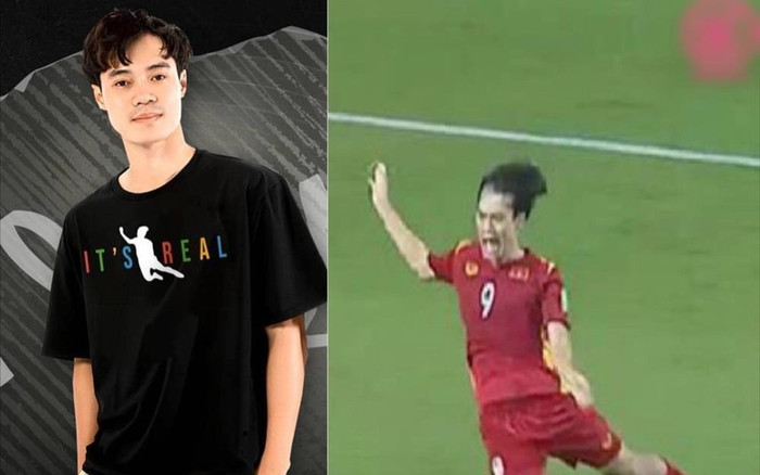 Văn Toàn xứng danh 'ông tổ thời cơ', bán áo in cú ngã penalty, cháy hàng trong 1 nốt nhạc Ảnh 2