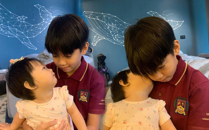 Cường Đô La tiết lộ thói quen mỗi sáng cực tình cảm của Suchin và Subeo Ảnh 2