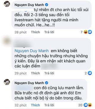 Duy Mạnh lại 'tố' một nữ ca sĩ 'lưu manh' sau ồn ào với ca sĩ Phi Nhung, lần này là ai? Ảnh 1