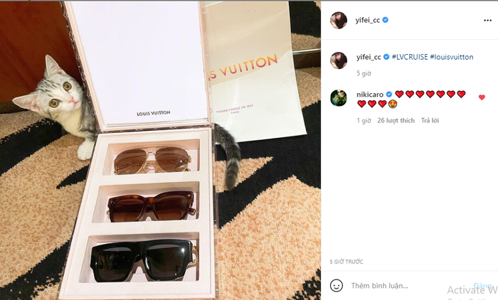 Lưu Diệc Phi mặc đồ hầm hố, Địch Lệ Nhiệt Ba 'chưng diện' đơn giản dự show Louis Vuitton Ảnh 1