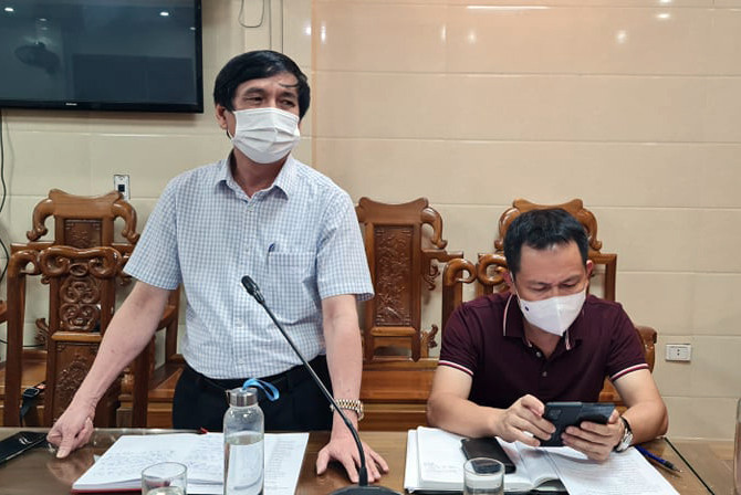 TS Nguyễn Văn Định, Giám đốc CDC Nghệ An báo cáo nhanh về trường hợp dương tính thứ 2 với SARS-CoV-2