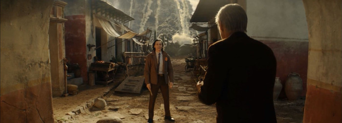 Loki và Mobius có mặt tại Pompeii để kiểm chứng giả thuyết