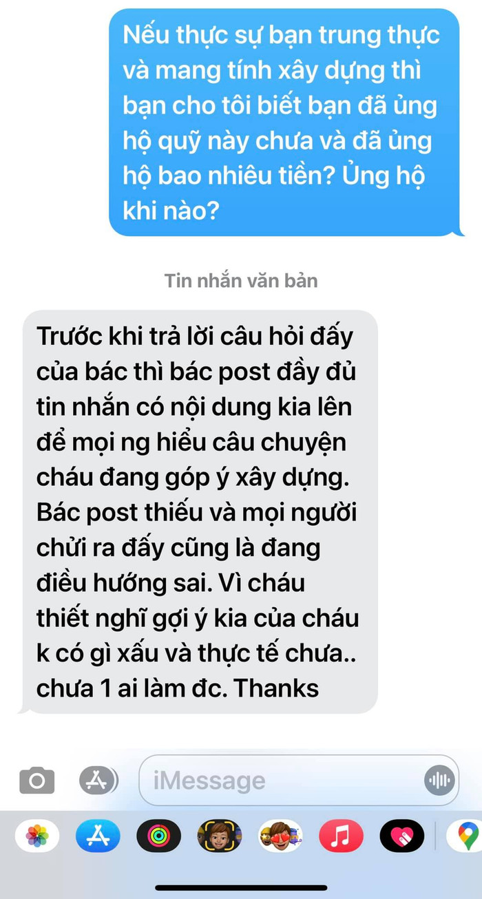 Bị người lạ mặt yêu cầu công khai sao kê ngân hàng tiền từ thiện, ông Đoàn Ngọc Hải thẳng thắn đáp trả Ảnh 5