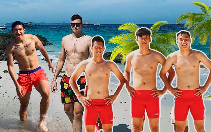 Dàn cầu thủ Việt Nam khoe body: Văn Hậu, Văn Lâm nóng bỏng mắt, Duy Mạnh lại ngây thơ 'vô số tội' Ảnh 2