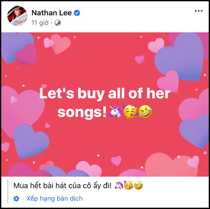 Chỉ vừa 'dọa' mua bài hát của cô nào đấy đêm hôm qua...