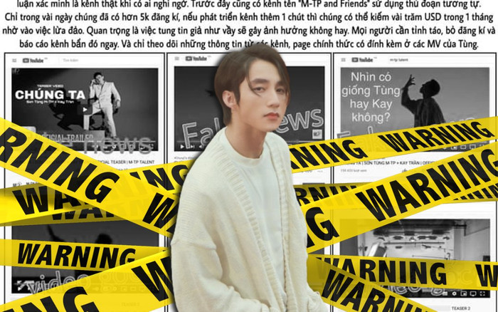 Fan 'nổi đóa' khi xuất hiện tài khoản Youtube giả mạo tung demo ca khúc Sơn Tùng hợp tác Kay Trần Ảnh 2