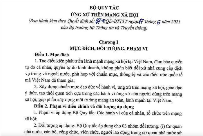 Bộ Thông tin và Truyền thông ban hành Bộ quy tắc ứng xử trên mạng xã hội Ảnh 1