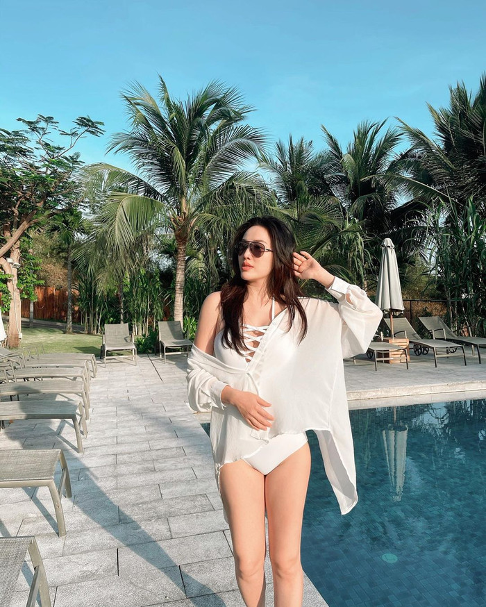 Bảo Thy hiện đang sở hữu cuộc sống sung sướng, thoải mái.