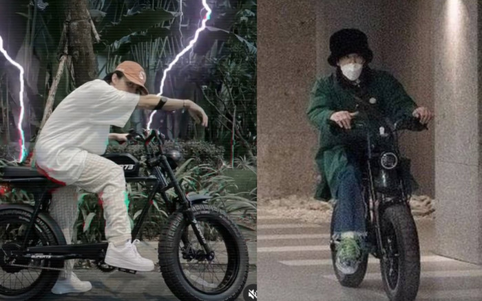 Sơn Tùng khoe 'đồ chơi' mới trên Instagram: Là chiếc xe máy G-Dragon từng dùng để hẹn hò với Jennie? Ảnh 2