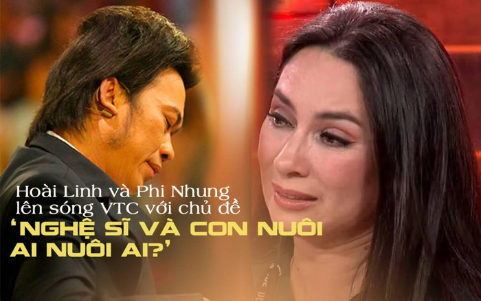 Hoài Linh và Phi Nhung lên sóng truyền hình VTC14 với chủ đề 'Nghệ sĩ và con nuôi: Ai nuôi ai?' Ảnh 2