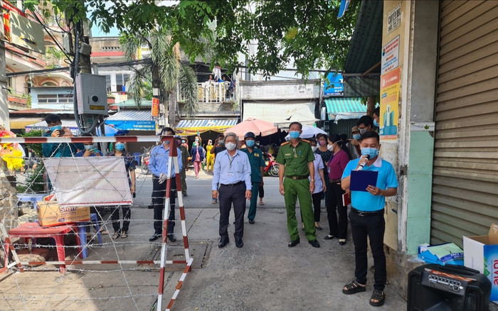 TP.HCM thiết lập vùng phong tỏa một số khu vực quận Bình Tân để phòng chống dịch COVID-19 Ảnh 2