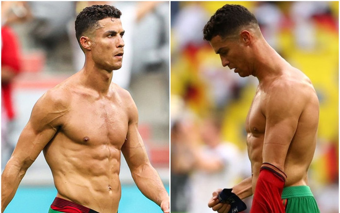 Ronaldo cởi trần khoe body 6 múi khiến fan mê mẩn Ảnh 2