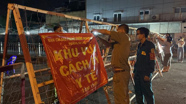 Thời gian phong tỏa của các khu vực này là 14 ngày