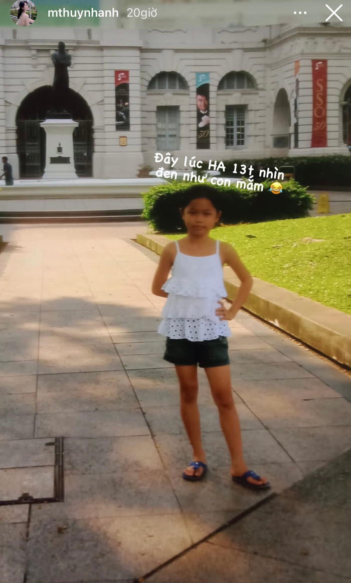 Huỳnh Anh chắc hẳn phải ghi tên vào danh sách 'dậy thì thành công', nhìn ảnh năm 13 tuổi mà ngỡ ngàng! Ảnh 5