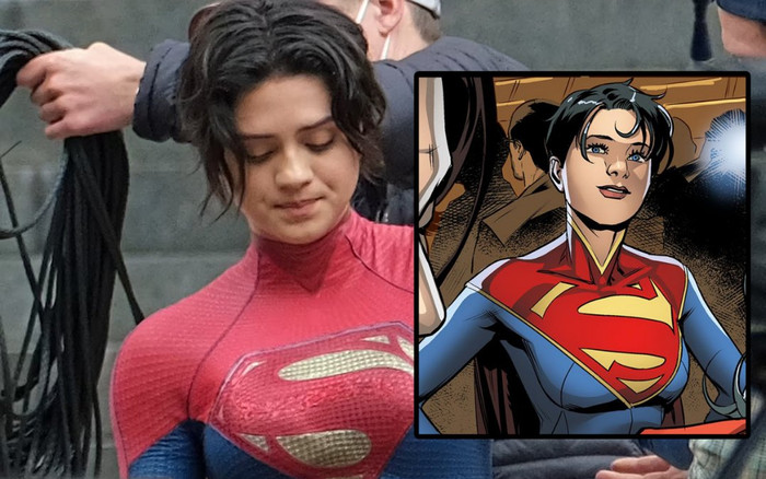 Ảnh hậu trường 'The Flash' bị lộ: Supergirl là con gái của Superman? Ảnh 2